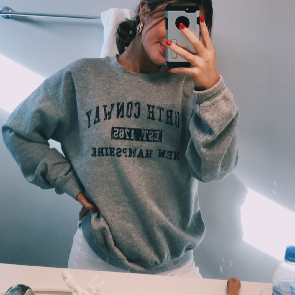 north conway nh sweatshirt!!